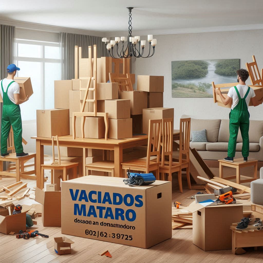 Vaciado de pisos en Gavà servicio profesional y económico